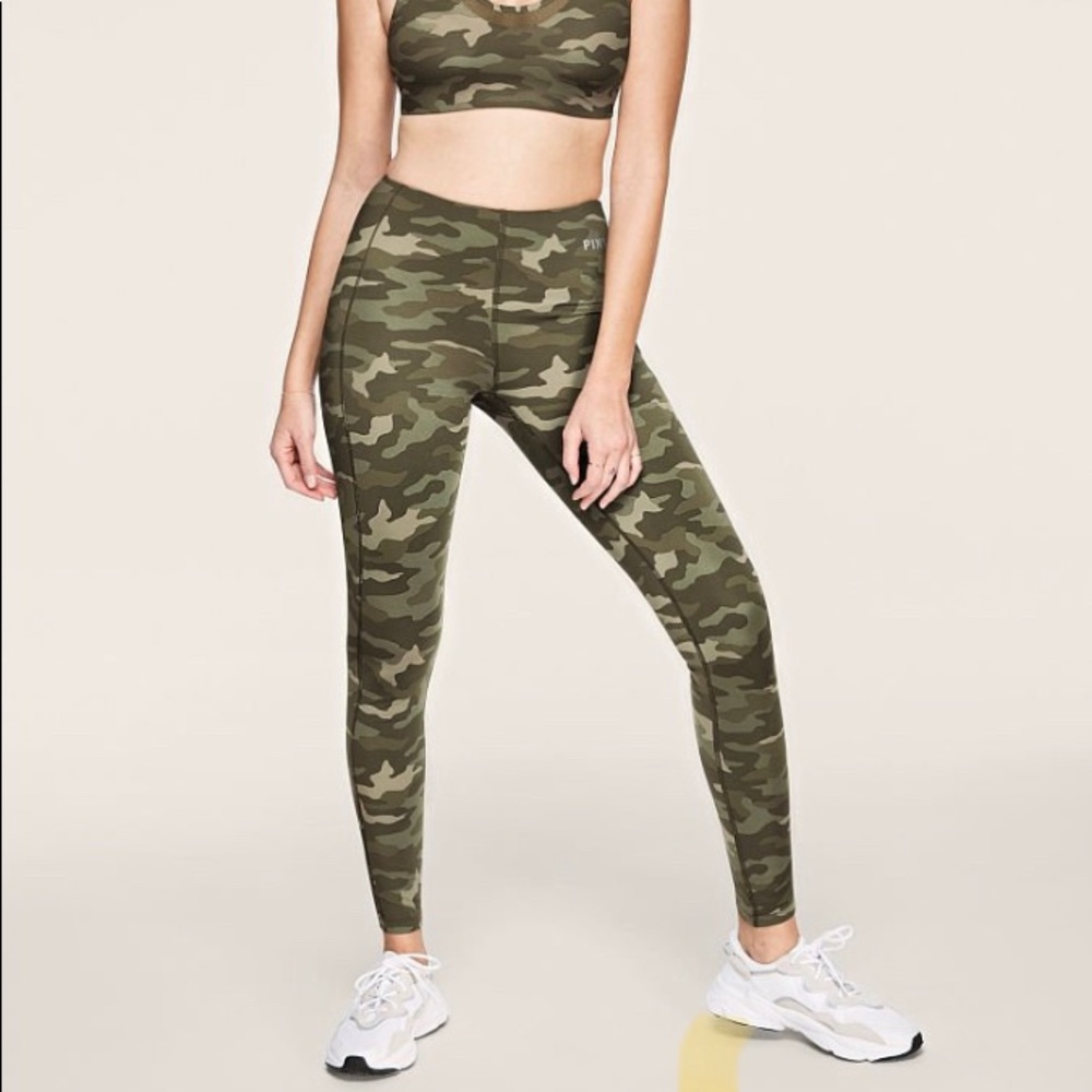 NEW (sealed) PINK Camo Printed Leggings